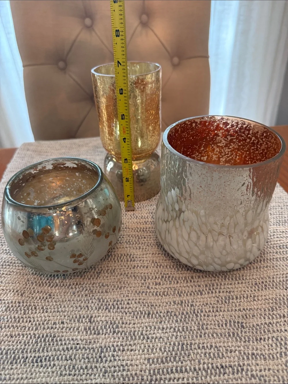 Anthropologie stylish metallic
